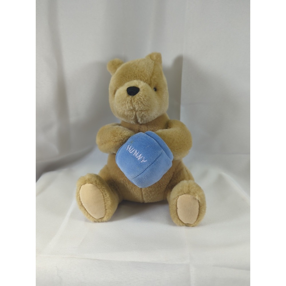 Gund Classic Pooh Stuffed Plush Hunny Pot Musical Wind Up